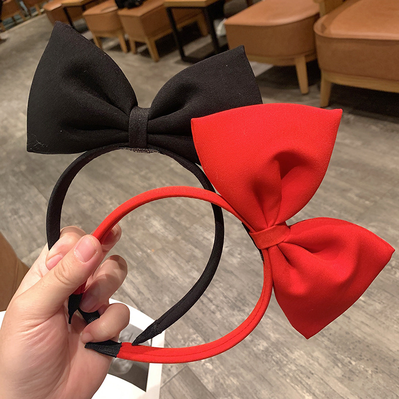 Cosplay Floating Prop - Cute Girls Red Big Bow Headband
