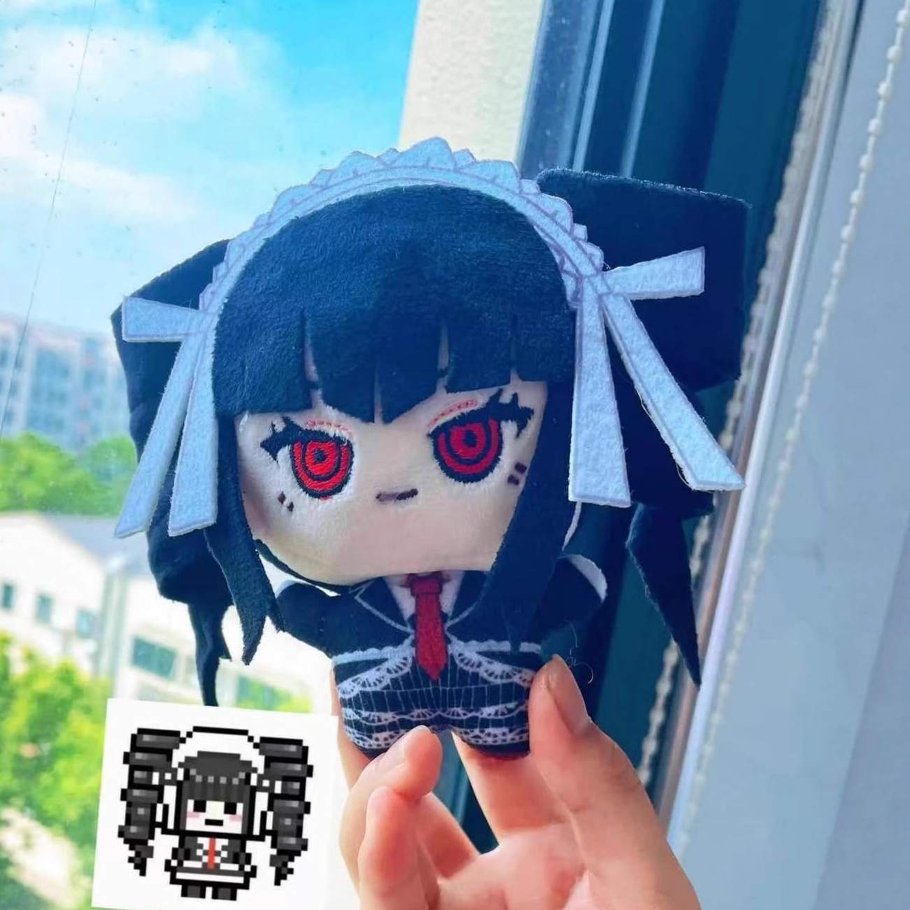 Cosplay Plushie Prop - 10cm Celestia Ludenberg Plushie Doll Anime
