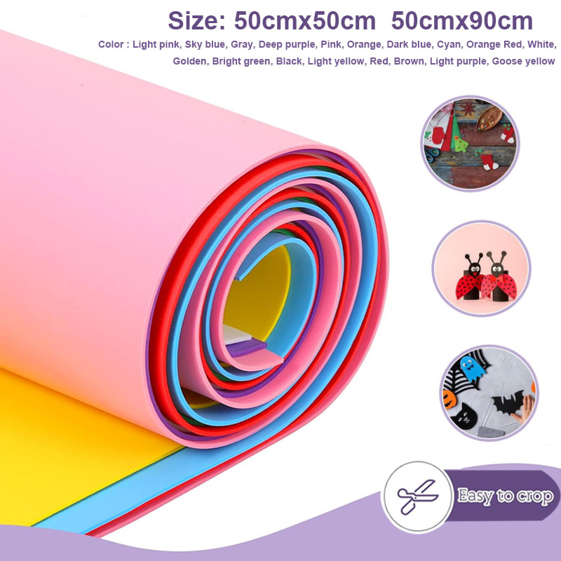 Eva Foam Sheet - 1pcs Colorful Eva Foam Sheets Cosplay