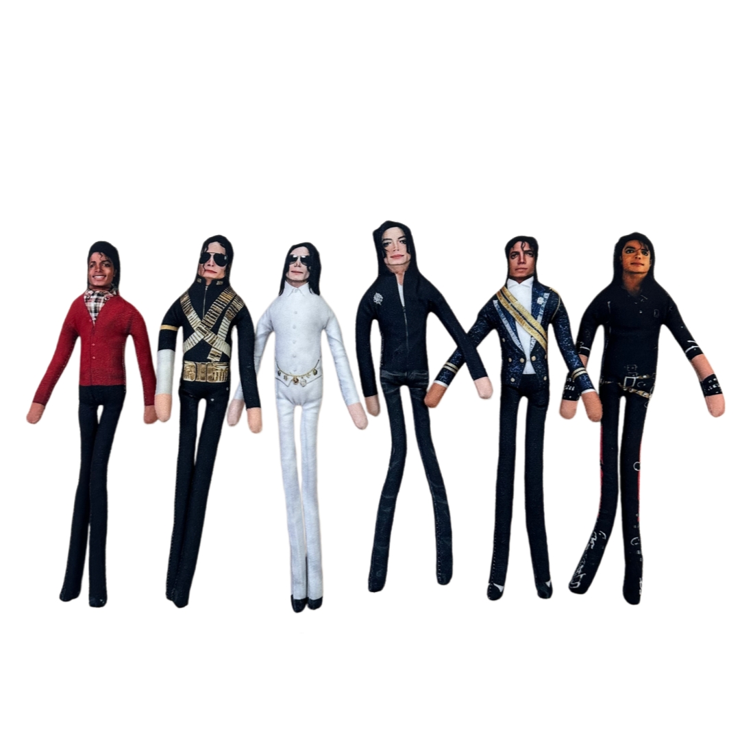 Cosplay Props - 1-6pcs Michael Jackson Cosplay Prop Doll