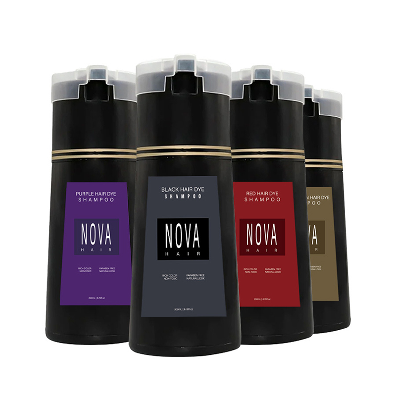200ml Nova Hair Dye Shampoo Ha - огляд і ціна Hair Spray Color