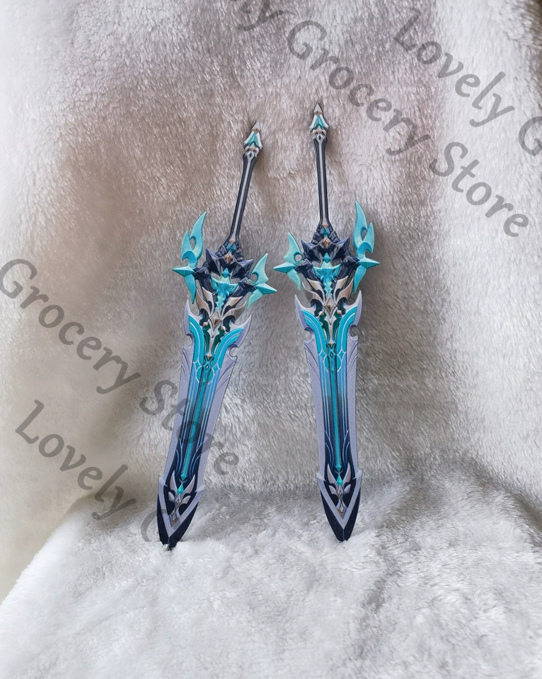 22cm Anime Genshin Impact Vark - огляд і ціна Cosplay Prop Kit