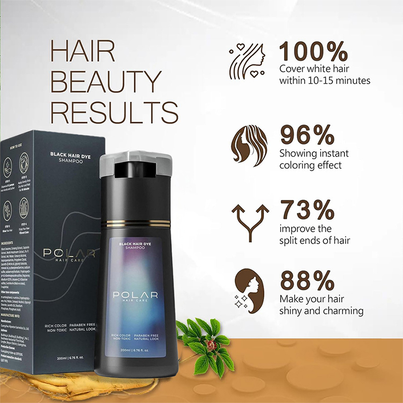 200ml Hair Dye Shampoo Quick C - огляд і ціна Hair Spray Color