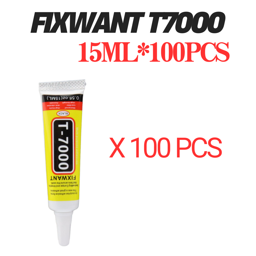 100PCS 15ML T-7000 Black Conta - огляд і ціна Contact Cement Glue