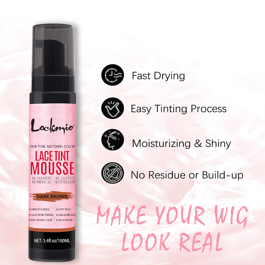 LOCKMIO 100ml Wig Tint Foam Mi - огляд і ціна Hair Spray Color