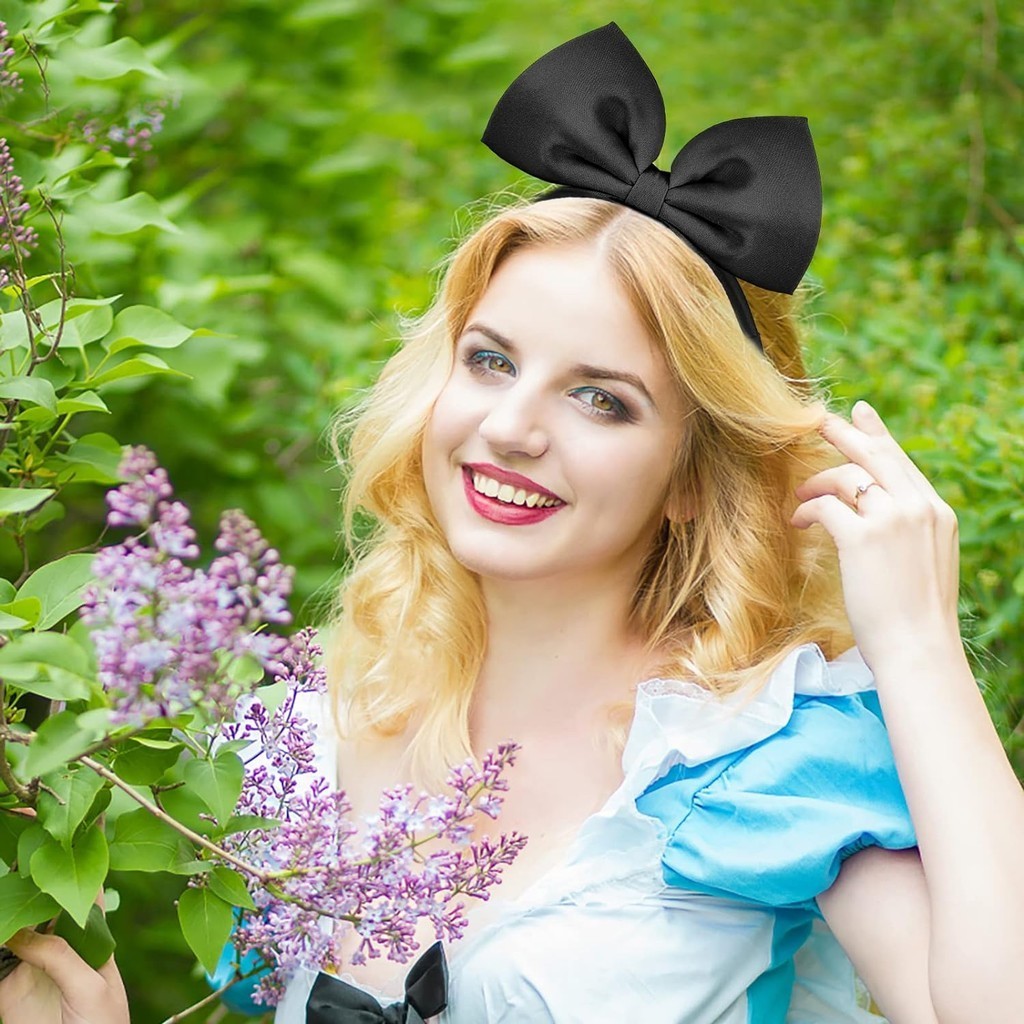 Cute Girls Red Big Bow Headban - огляд і ціна Cosplay Floating Prop