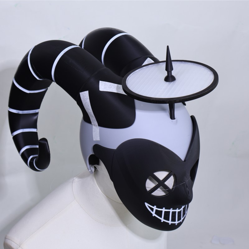 3D Printing Lute Cosplay Mask  - огляд і ціна Cosplay Prop 3D Print Settings
