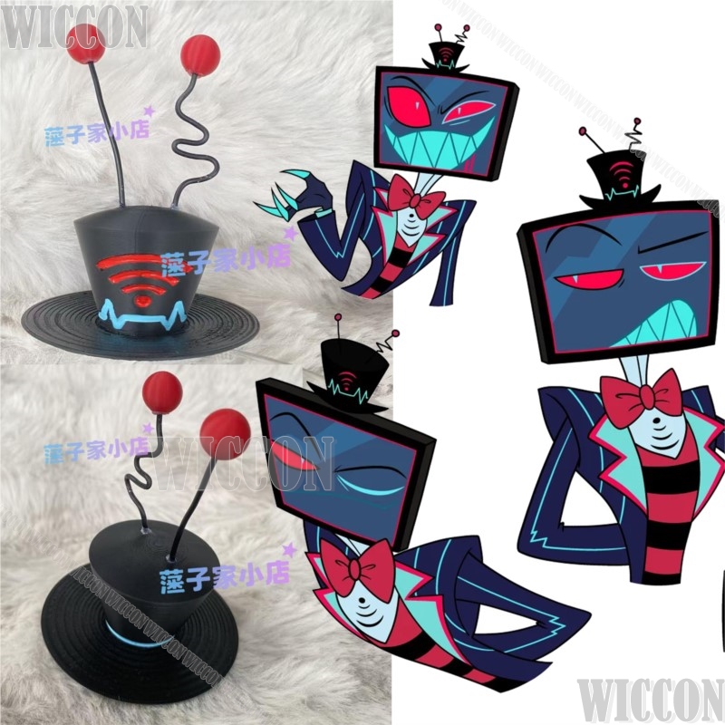Vox Black Hat Anime Hassbin Co - огляд і ціна Cosplay Prop 3D Print Settings