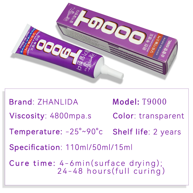 15/50/110ML T9000 Clear Glue M - огляд і ціна Contact Cement Glue