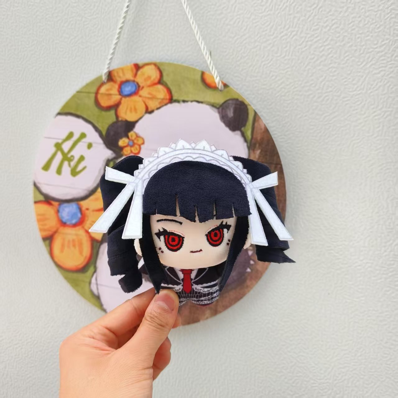 10cm Celestia Ludenberg Plushi - огляд і ціна Cosplay Plushie Prop