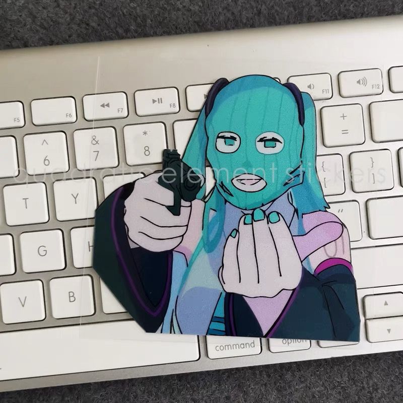 Miku Motorcycle Sticker Water  - огляд і ціна Cosplay Floating Prop