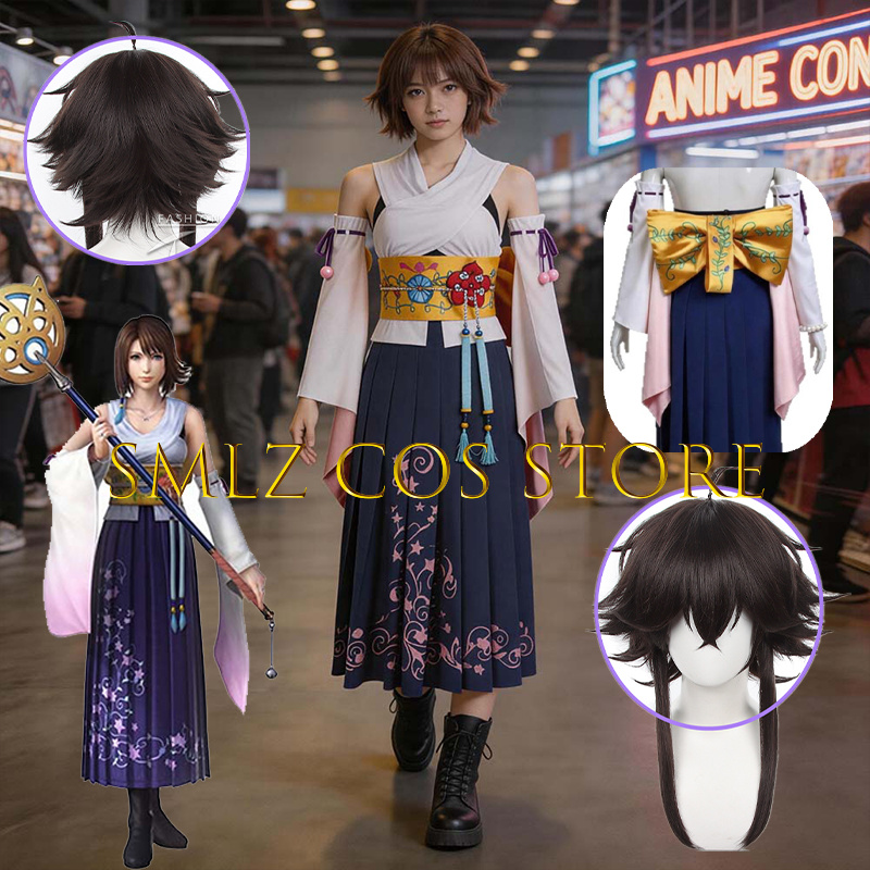 Smlz FFX Yuna Cosplay Anime FF - огляд і ціна Cosplay Props