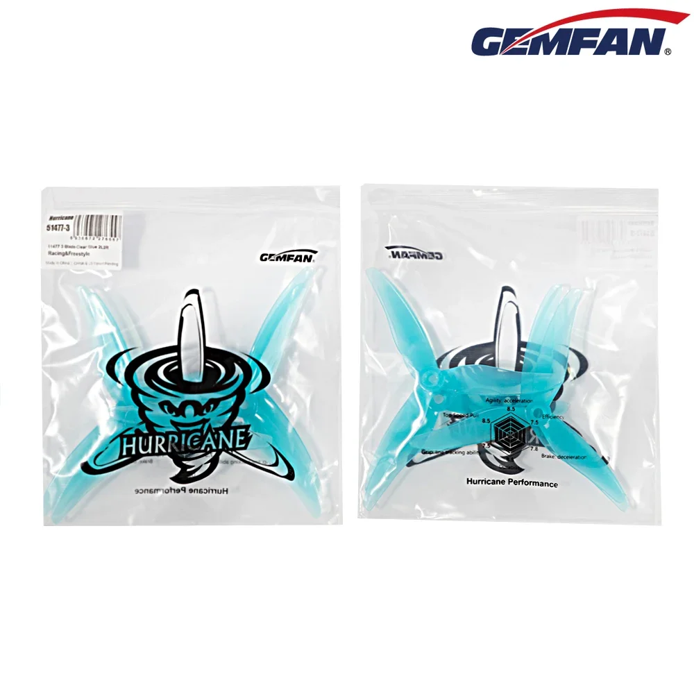 10Pairs (10CW + 10CCW) Gemfan  - огляд і ціна Ekko Cosplay Prop