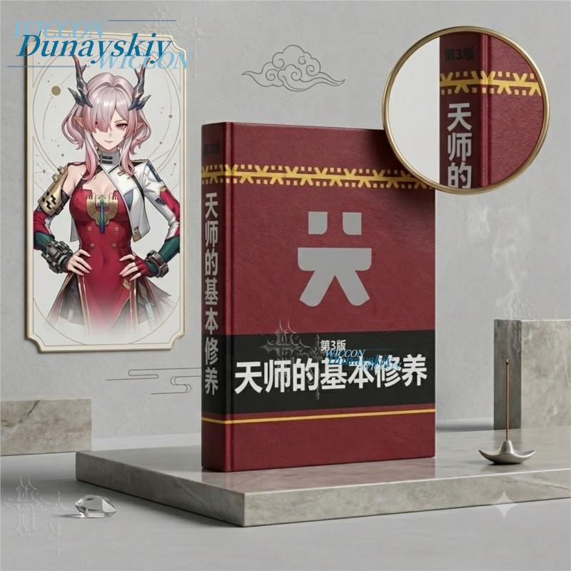 Arknights Endfield Mi Fu Cospl - огляд і ціна Cosplay Prop Book