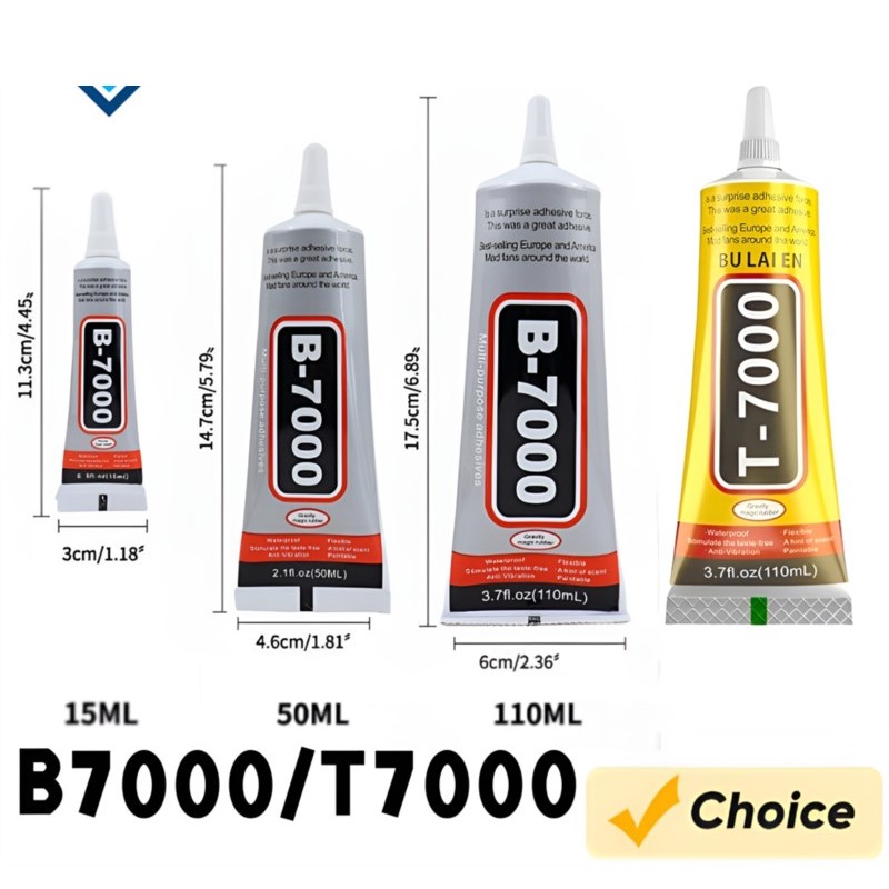 1pc 15ML 50ML 110ML B-7000 Cle - огляд і ціна Contact Cement Glue
