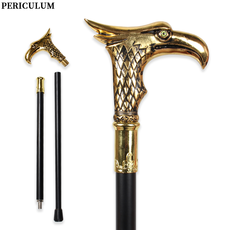 Shiny Gold Eagle Head Walking  - огляд і ціна Detachable Cosplay Prop