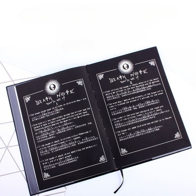 Anime Death Note Notebook Leat - огляд і ціна Cosplay Prop Book