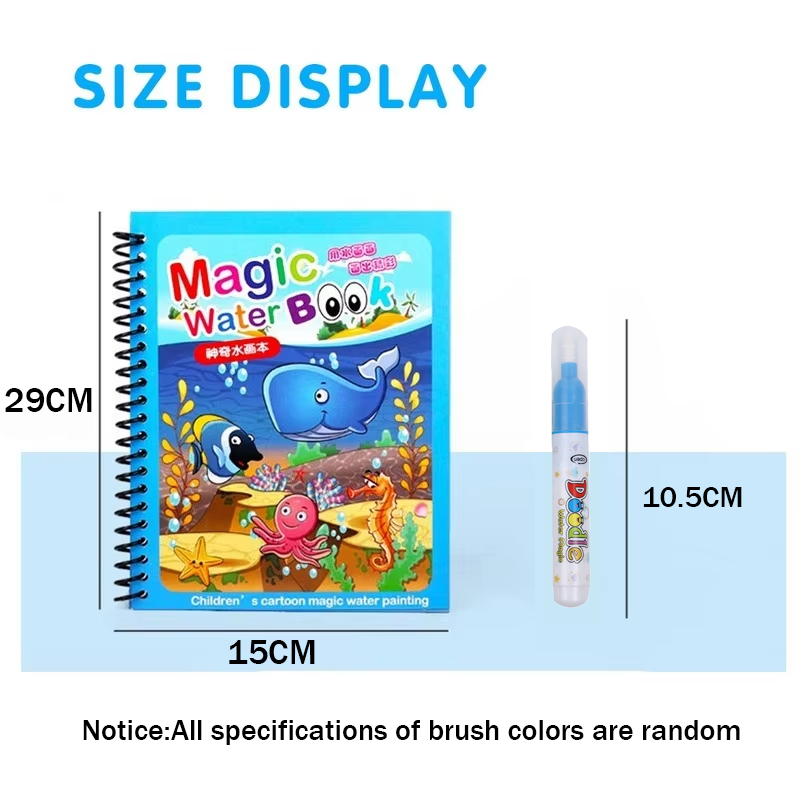 1pc Reusable Water Drawing Boo - огляд і ціна Cosplay Prop Book
