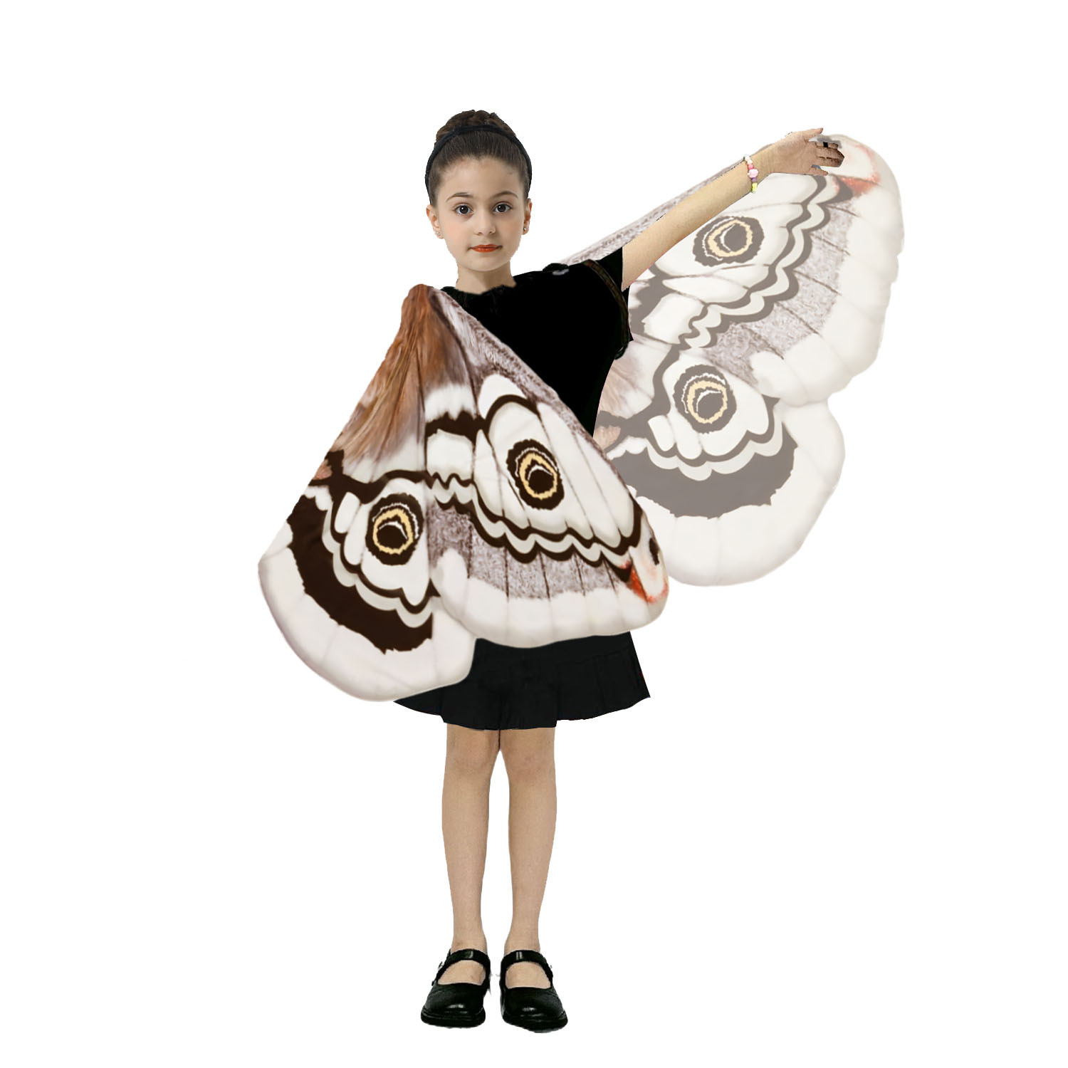 Kids Moth Wings Cape  Butterfl - огляд і ціна Cosplay Floating Prop