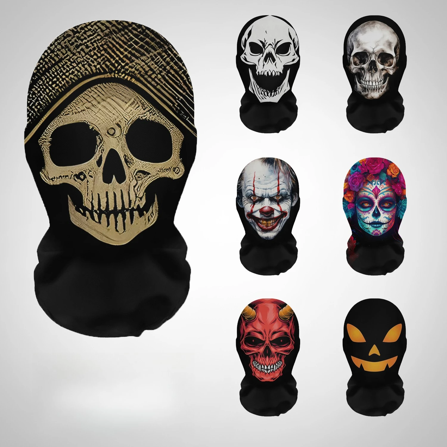 Halloween Terror Masks 3D Prin - огляд і ціна Free Cosplay Prop Patterns