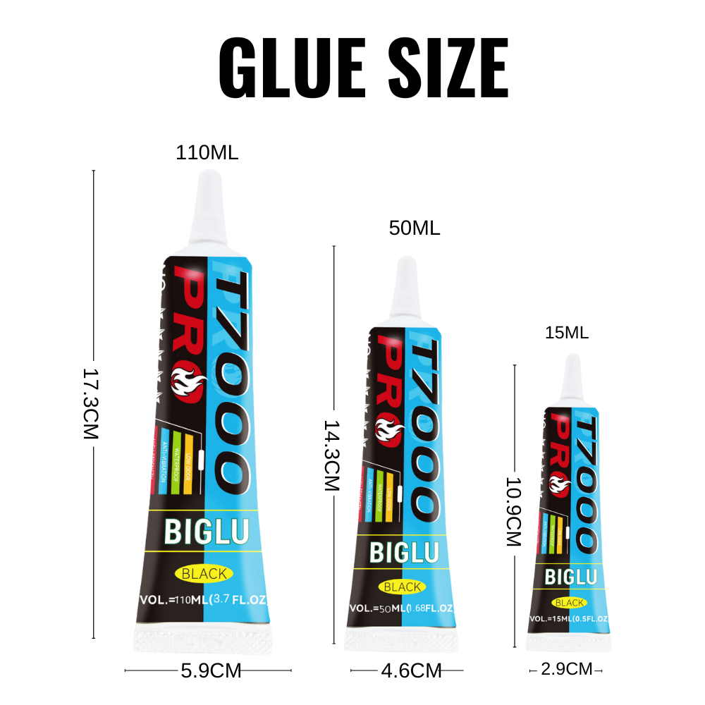 BIGLU T7000 PRO Glue Black Con - огляд і ціна Contact Cement Glue