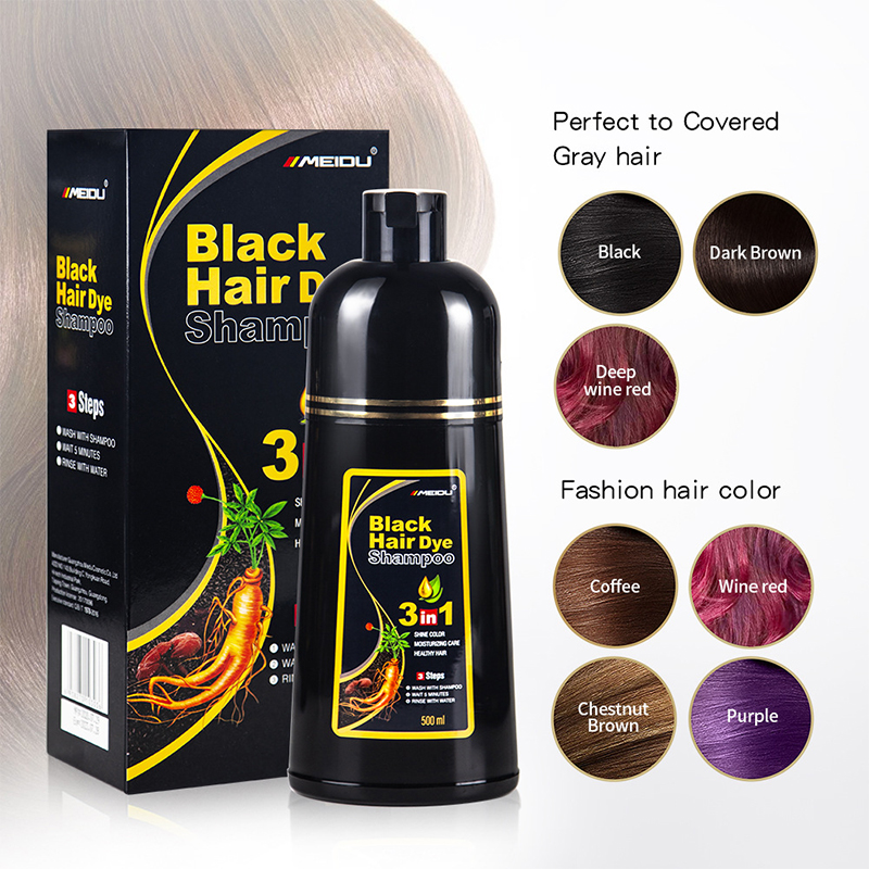 500ml Hair Color Dye Shampoo 3 - огляд і ціна Hair Spray Color