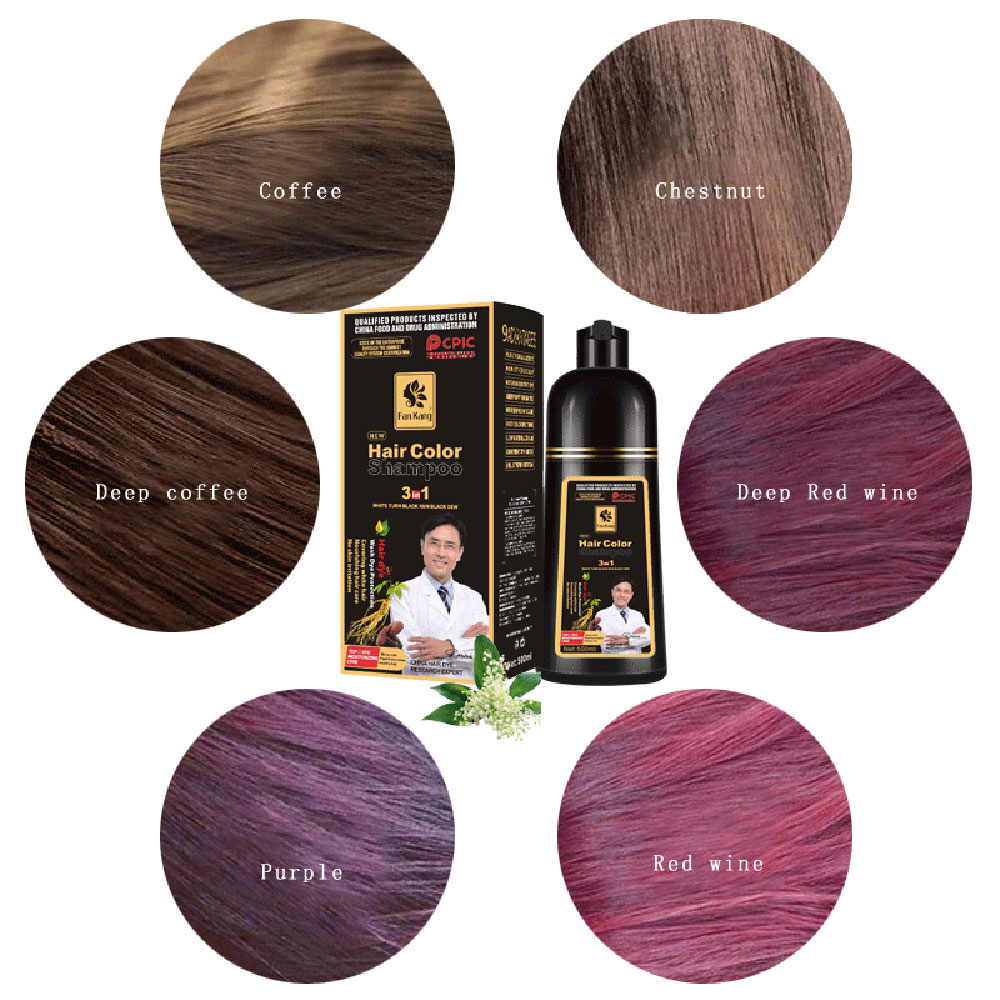 3 In 1 Instant Coloring Shampo - огляд і ціна Hair Spray Color