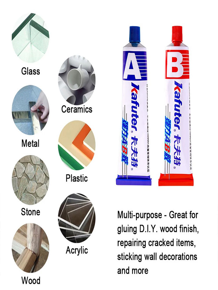 2PCS A+B Epoxy Resin Contact A - огляд і ціна Contact Cement Glue