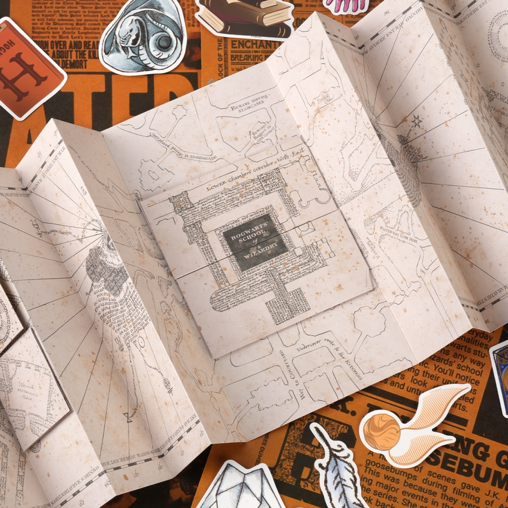 1PC Map Of The Marauder's Scho - огляд і ціна Cosplay Props
